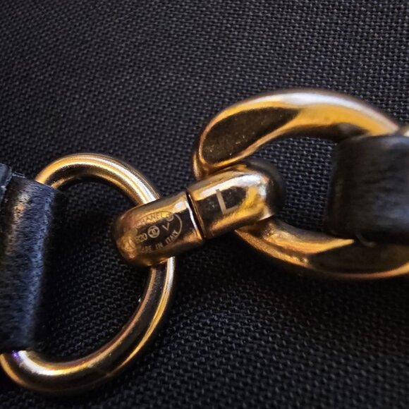 Chanel lambskin Chain belt with lambskin bow NWT main image 6